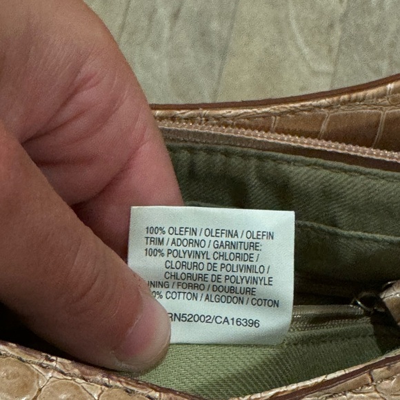 Liz Claiborne Tan and White Women's Bag - Picture 6 of 8